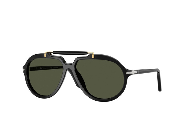 Сонцезахисні окуляри PERSOL 0202-S 95/31 57 мм TINTED GREEN