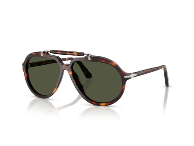 Сонцезахисні окуляри PERSOL 0202-S 24/31 57 мм TINTED GREEN