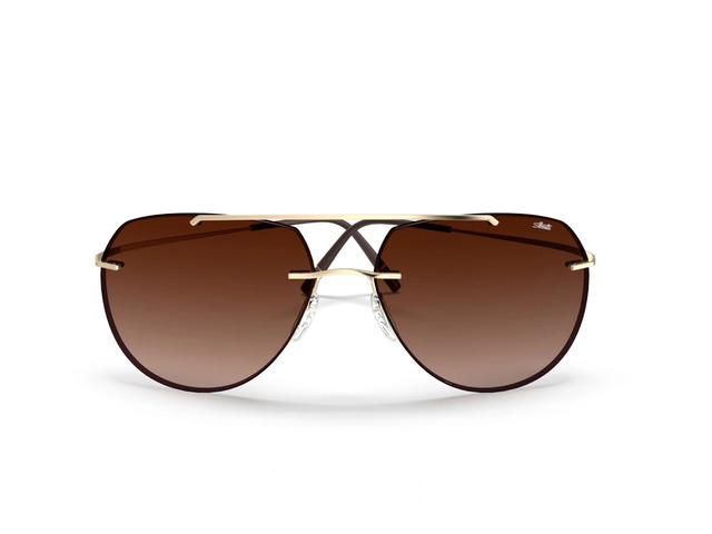 Сонцезахисні окуляри Silhouette 8744 75 7730 61 мм GRADIENT BROWN