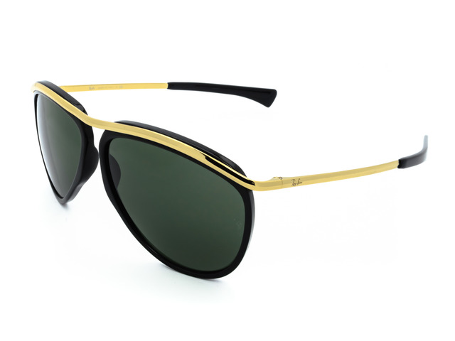 Сонцезахисні окуляри Ray-Ban Olympian Aviator RB 2219 901/31 59 мм. TINTED GREEN