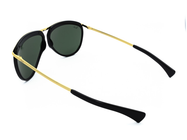Сонцезахисні окуляри Ray-Ban Olympian Aviator RB 2219 901/31 59 мм. TINTED GREEN. Фото 4