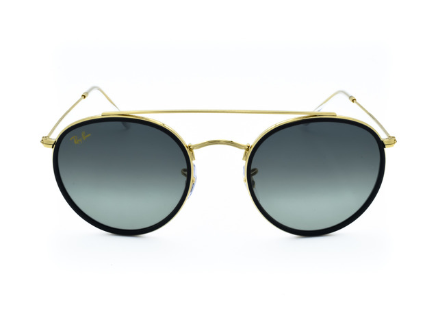 Сонцезахисні окуляри Ray-Ban Round Double Bridge RB 3647-N 9238/71 51мм. GRADIENT GREY