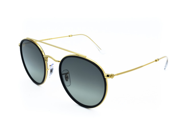 Сонцезахисні окуляри Ray-Ban Round Double Bridge RB 3647-N 9238/71 51мм. GRADIENT GREY