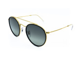 Сонцезахисні окуляри Ray-Ban Round Double Bridge RB 3647-N 9238/71 51мм. GRADIENT GREY. Фото 2