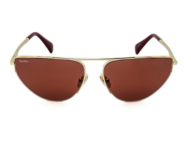 Сонцезахисні окуляри MaxMara MM0122 32S 58 мм TINTED BURGUNDY
