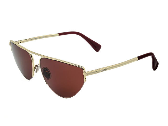 Сонцезахисні окуляри MaxMara MM0122 32S 58 мм TINTED BURGUNDY