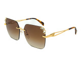 Сонцезахисні окуляри Blumarine SBM229S 0300K 59 мм. GRADIENT BROWN. Фото 3