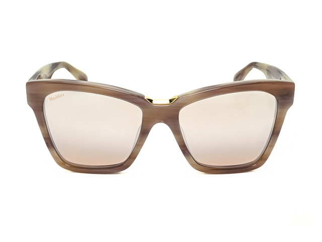 Сонцезахисні окуляри Max&Mara MM0089 60G 53 мм MIRROR SILVER