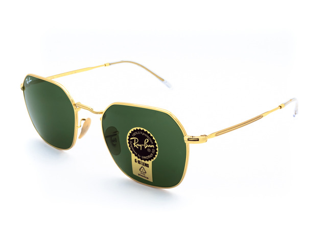 Сонцезахисні окуляри Ray-Ban Jim RB 3694 001/31 55 мм. TINTED GREEN. Фото 2