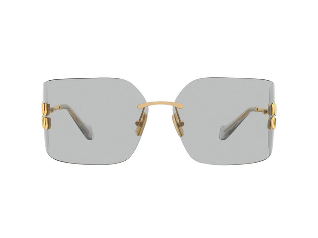 Сонцезахисні окуляри MIU MIU SMU 54Y 5AK-30B 80 мм TINTED GREY