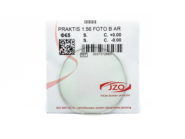Лінзи для окулярів JZO PRAKTIS 1.56 PHOTO BROWN  AR