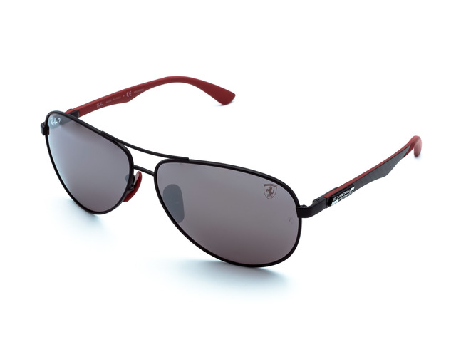 Сонцезахисні окуляри Ray-Ban Scuderia Ferrari Collection RB 8313-M F002/H2 61 мм. MIRROR GREY POLAR. Фото 2