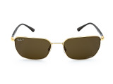Сонцезахисні окуляри Ray-Ban Chromance RB 3684-CH 001/AN 58 мм. TINTED BROWN POLAR