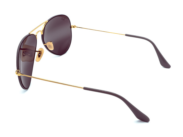 Сонцезахисні окуляри Ray-Ban Aviator Large Metal RB 3025 9154/AH 58 мм. MIRROR GREY. Фото 4