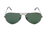 Сонцезахисні окуляри Ray-Ban Aviator Large Metal RB 3025 004/58 58 мм. TINTED GREEN POLAR