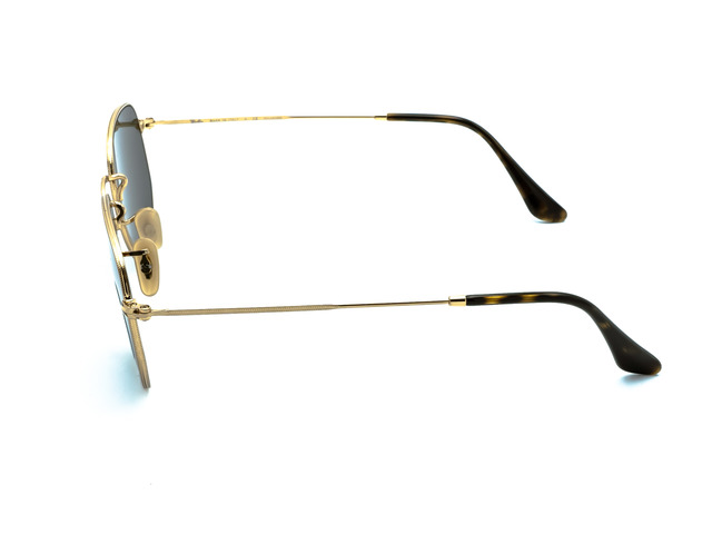 Сонцезахисні окуляри Ray-Ban Hexagonal Flat Lenses RB 3548-N 001/57 51 мм. TINTED BROWN POLAR. Фото 3