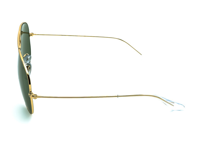 Сонцезахисні окуляри Ray-Ban Aviator Large Metal RB 3025 L0205 58 мм. TINTED GREEN. Фото 3