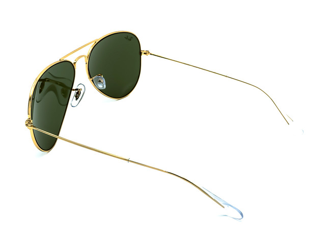 Сонцезахисні окуляри Ray-Ban Aviator Large Metal RB 3025 L0205 58 мм. TINTED GREEN. Фото 4
