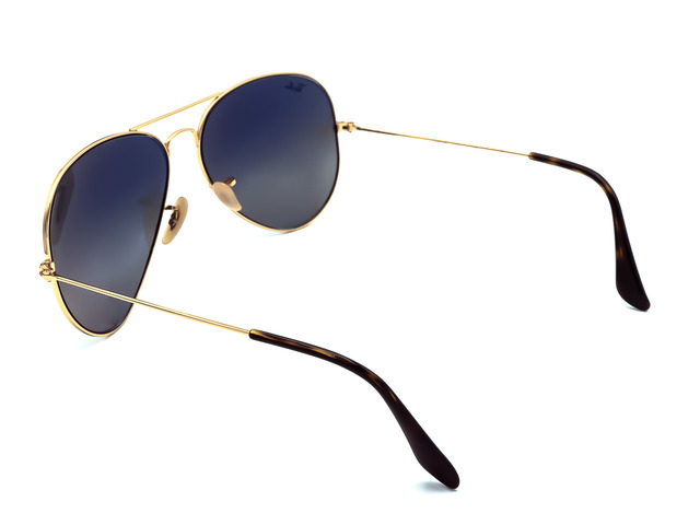Сонцезахисні окуляри Ray-Ban Aviator Large Metal RB 3025 181/71 62 мм. GRADIENT GREY. Фото 4