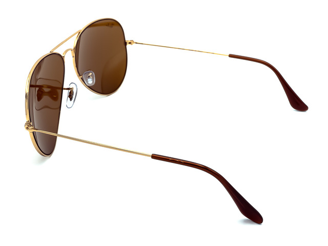 Сонцезахисні окуляри Ray-Ban Aviator Large Metal RB 3025 001/33 62 мм. TINTED BROWN. Фото 4