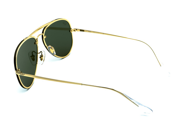 Сонцезахисні окуляри Ray-Ban Blaze Aviator RB 3584-N 9050/71 58мм. TINTED GREEN. Фото 4