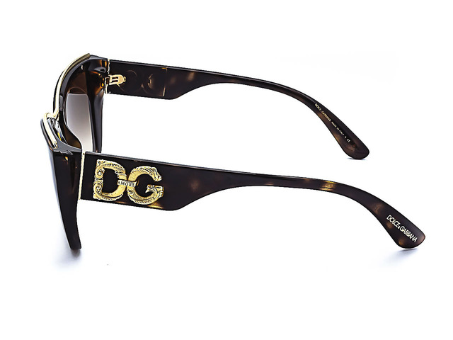 Сонцезахисні окуляри DOLCE & GABBANA DG 6144 502/13 54 мм. GRADIENT BROWN. Фото 3