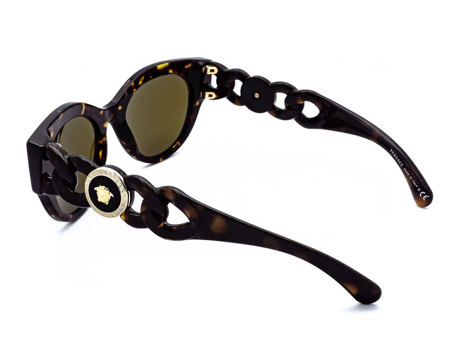 Сонцезахисні окуляри VERSACE 4408 108/73 52 мм. TINTED BROWN. Фото 4
