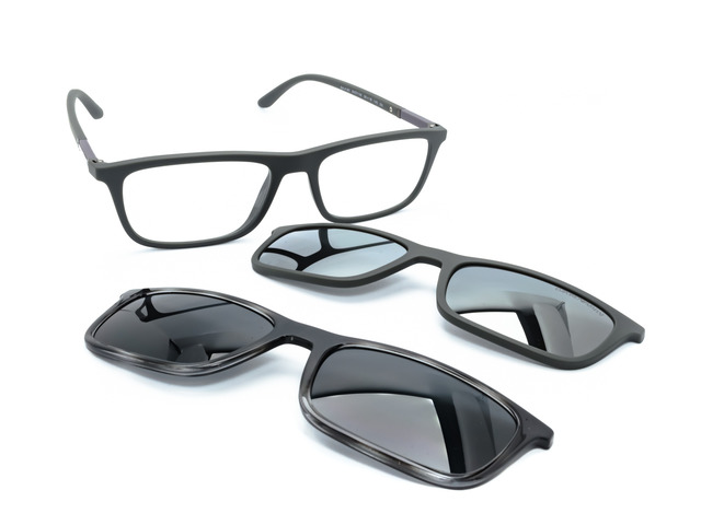 Оправа з накладками EMPORIO ARMANI EA 4160 5437/1W 55мм.