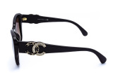 Сонцезахисні окуляри CHANEL 5457-Q-B 622/S5 55 мм. GRADIENT BROWN. Фото 3