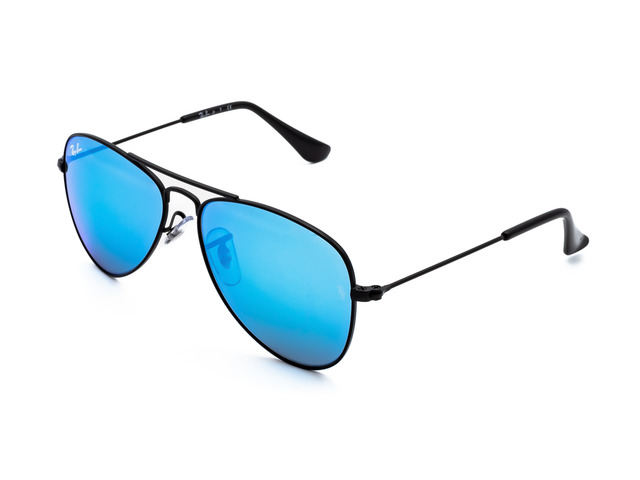 Сонцезахисні окуляри Ray-Ban Kids and Junior Aviator RB 9506S 201/55 50 мм. MIRROR LIGHT BLUE. Фото 2
