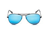 Сонцезахисні окуляри Ray-Ban Kids and Junior Aviator RB 9506S 201/55 50 мм. MIRROR LIGHT BLUE