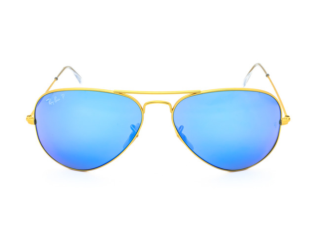 Сонцезахисні окуляри Ray-Ban Aviator Large Metal RB 3025 112/4L 58мм. MIRROR BLUE POLAR