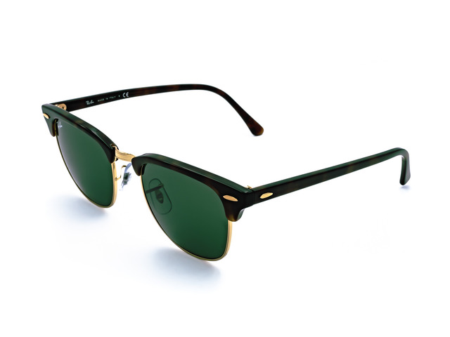 Сонцезахисні окуляри Ray-Ban Clubmaster RB 3016 W0366 49 мм. TINTED GREEN