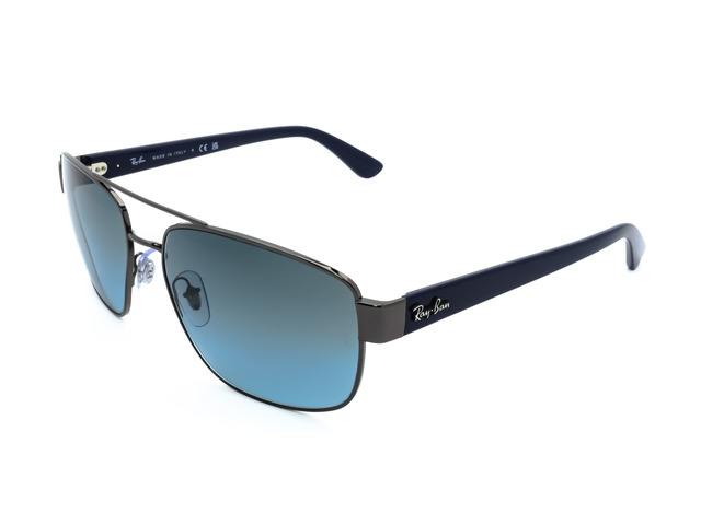 Сонцезахисні окуляри Ray-Ban RB 3663 004/3M 60мм. GRADIENT BLUE . Фото 2