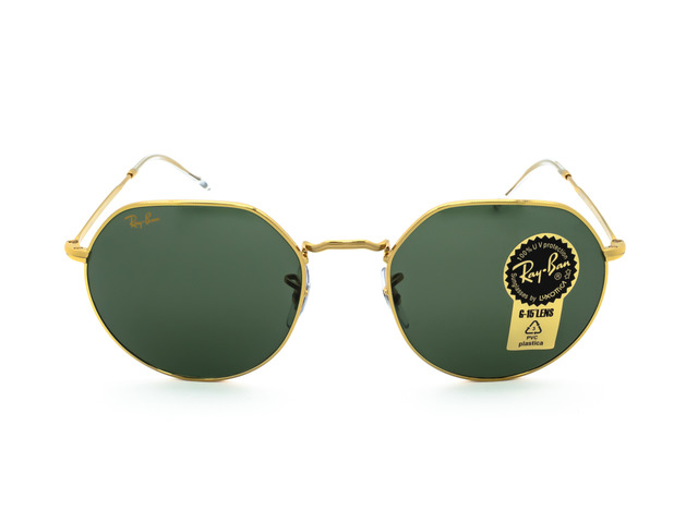 Сонцезахисні окуляри Ray-Ban Jack RB 3565 9196/31 53мм. TINTED GREEN