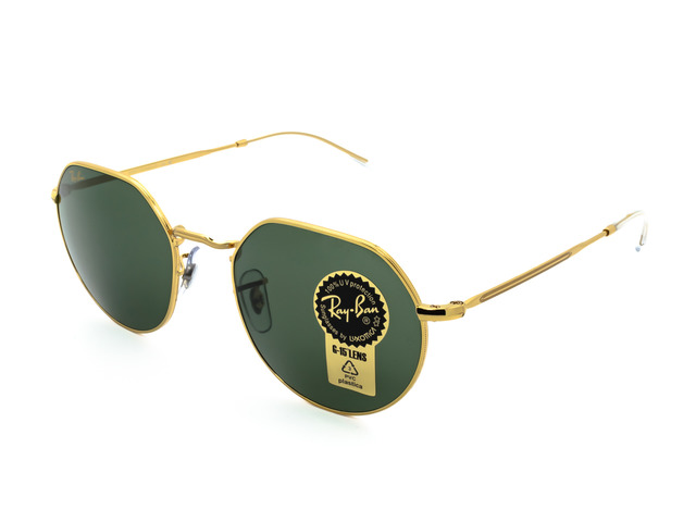 Сонцезахисні окуляри Ray-Ban Jack RB 3565 9196/31 53мм. TINTED GREEN