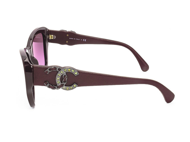 Сонцезахисні окуляри CHANEL 5457-Q-B 1461/S1 55 мм. GRADIENT BORDEAUX . Фото 3