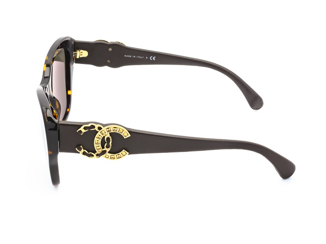 Сонцезахисні окуляри CHANEL 5457-Q-B 714/3 55 мм. TINTED BROWN. Фото 3