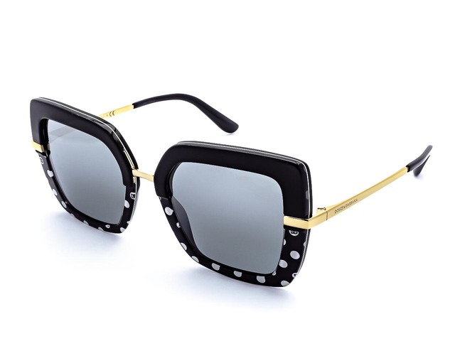 Сонцезахисні окуляри DOLCE & GABBANA DG 4373 3316/88 52 мм. MIRROR SILVER