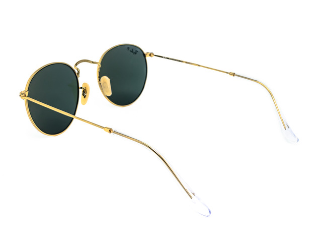 Сонцезахисні окуляри Ray-Ban Round Metal RB 3447 001/58 50 мм. TINTED GREEN POLAR. Фото 4