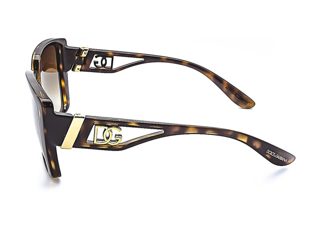 Сонцезахисні окуляри DOLCE & GABBANA DG 6156 502/13 56 мм. GRADIENT BROWN. Фото 3