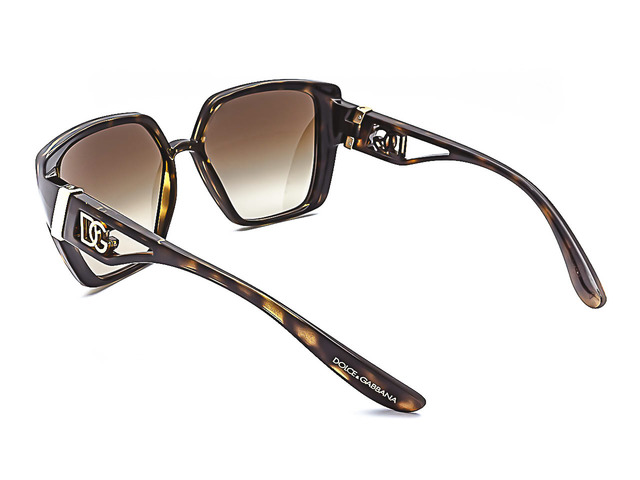 Сонцезахисні окуляри DOLCE & GABBANA DG 6156 502/13 56 мм. GRADIENT BROWN. Фото 4