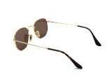 Сонцезахисні окуляри Ray-Ban Hexagonal Flat Lenses RB 3548N 001/Z2 48 мм. MIRROR PINK. Фото 4