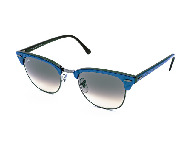 Сонцезахисні окуляри Ray-Ban Clubmaster Marble RB 3016 1310/32 51 мм. GRADIENT GREY