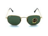 Сонцезахисні окуляри Ray-Ban Hexagonal Flat Lenses RB 3548-N 001 51 мм. TINTED GREEN