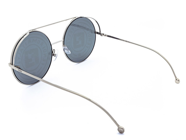 Сонцезахисні окуляри FENDI FF 0285/S 0IH/MD 63 мм. TINTED GREY. Фото 4