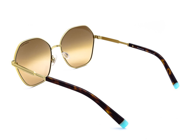  Сонцезахисні окуляри TIFFANY & CO  TF 3081 6021/3D 59мм. MIRROR GOLD. Фото 4