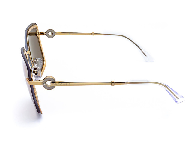 Сонцезахисні окуляри BVLGARI 6151-B 2014/4Z 59 мм. MIRROR GOLD. Фото 3