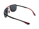 Сонцезахисні окуляри Ray-Ban Scuderia Ferrari Collection RB 3662-M F002/6G 59 мм. MIRROR SILVER. Фото 4