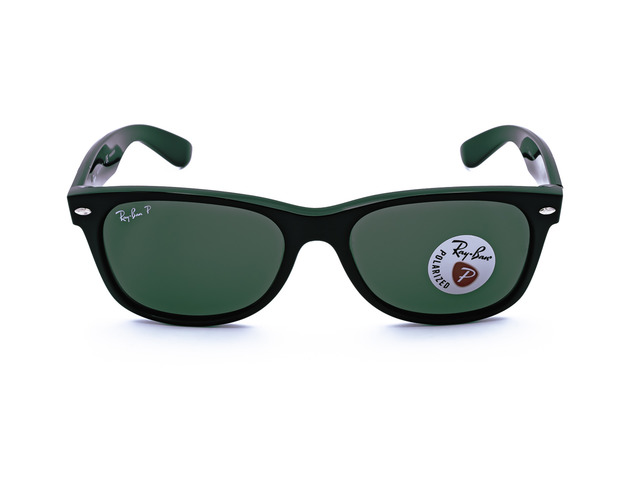 Сонцезахисні окуляри Ray-Ban New Wayfarer RB 2132 901/58 55 мм. TINTED GREEN POLAR